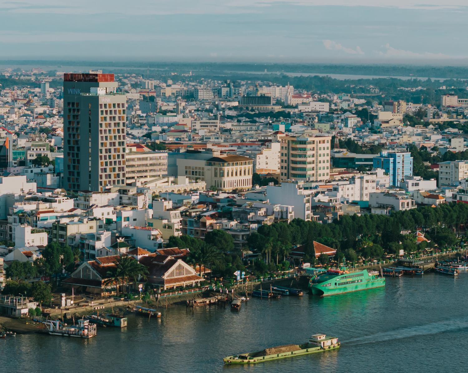 Wink Hotel Can Tho Ninh Kieu Wharf - 24Hrs Stay & Rooftop Pool Bar Eksteriør bilde